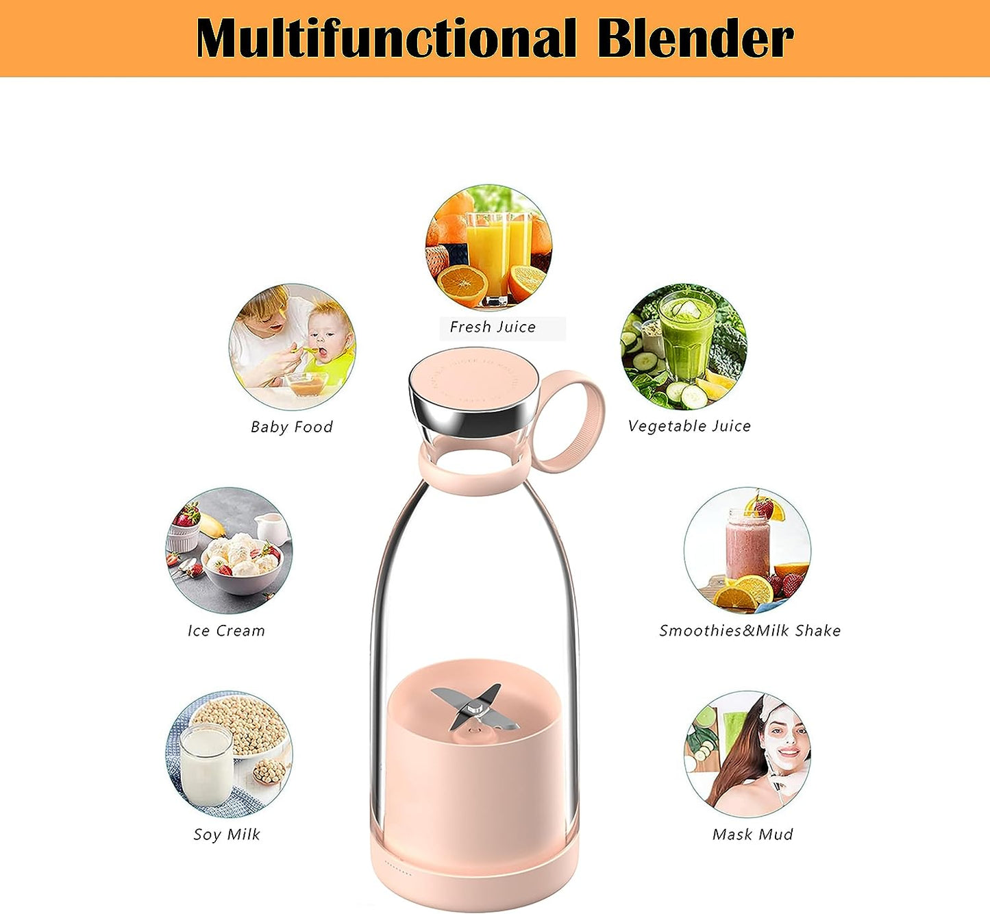 FreshGo Juicer Bottle